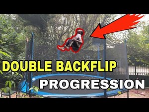 LEARNING A DOUBLE BACKFLIP | DOUBLE BACKFLIP PROGRESSION