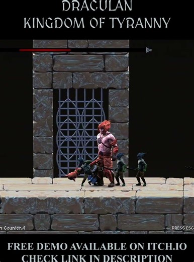 Draculan - New Metroidvania - Free Demo Available On ITCHI.IO - Check Video Description