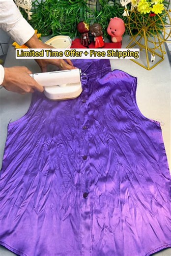 Fastest Steamer on the Market! Best-Seller – Get Yours Before It’s Gone!#iron #ironingclothes #steamiron #travelessentials #tiktokshopholidayhaul