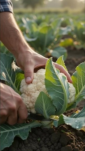 Fast Cauliflower Growing Guide for Beginners #Gardening #Homegrown #Cauliflower
