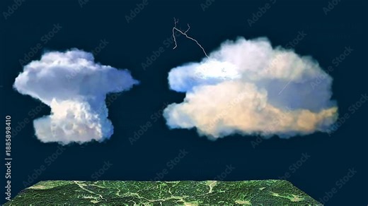 Different lightning types: cloud-to-ground, intra-cloud, cloud-to-cloud, sheet, forked, and ball lightning.