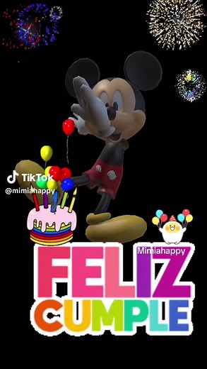 Feliz cumpleaños con Mickey Mouse: Celebraciones y Felicitaciones