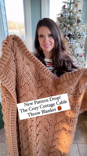 4.3K views · 59 reactions | Introducing the Cozy Cottage Cable Throw...