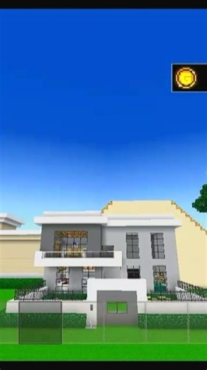 Minecraft! small modern house easy in # Minecraft Tutorial tour #gaming #minecraftyoutube #trending