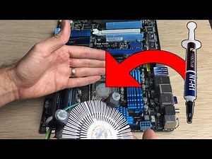 TUTORIAL ON HOW TO DISASSEMBLE, CLEAN A FAN AND CHANGE THERMAL PASTE ON A PC!