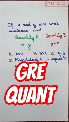 GRE Quant math, Real number and modulus