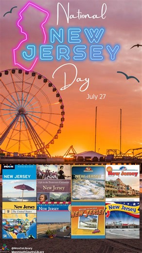 #moncolibrary #monmouthcountylibrary #borrowbeforeyoubuy #BorrowBeforeYouBuy #NationalNewJerseyDay #NewJersey #celebratenewjersey | Monmouth County Library System