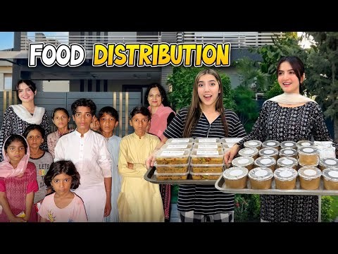 Emotional Moment Ho gya🥲| Food Distribution Krny Gaye 😍| Hira Faisal | Sistrology