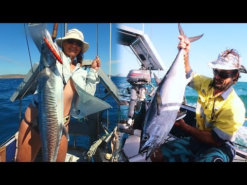 SAILING & FISHING: Steps to Self-Sufficiency at Sea - Free Range Sailing Ep 187