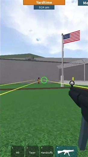 i'm getting attack by prison #roblox #prisonlife