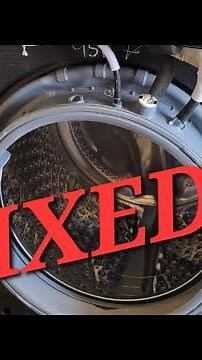 Samsung Flex washing machine LC1 error code machine won't take touch commands. Explained.