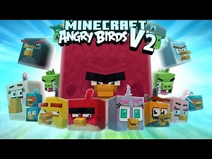 Angry Birds V2 Addon BETA TEST! Minecraft WIP