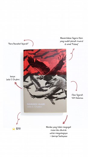 Review Buku 'Namaku Alam' oleh Leila S. Chudori
