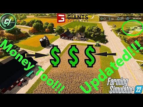 Farming Simulator 22! | Money Tool Updated! | How To Install It! | #FS22 | #CJFarms