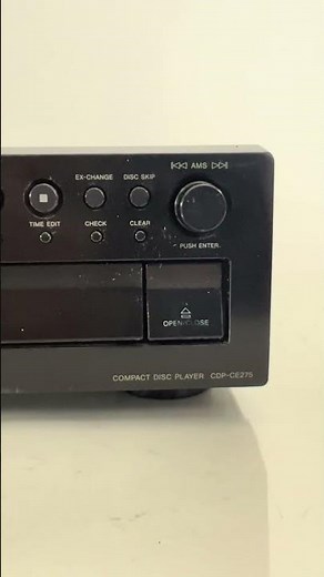 Sony 5-Disc CD Player CDP-CE275 Optical Digital Output