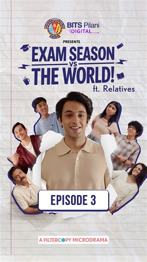 When will this seminar end?! Episode 3 is live! Episode 4 drops tomorrow! BITS Pillani Digital presents EXAM SEASON VS THE WORLD — A FilterCopy Micro Drama // @bitspilani.digital Ft. @arjun_deswal @vinchurkarakshay (Exam Season, Student Life, College Struggles, BITS Pilani Digital, Micro Drama, Exam Stress, Relatable Content, Campus Life, FilterCopy) | FilterCopy