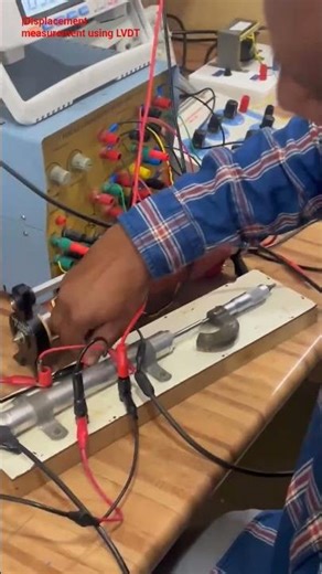 E-3 | Displacement measurement using LVDT | MI lab