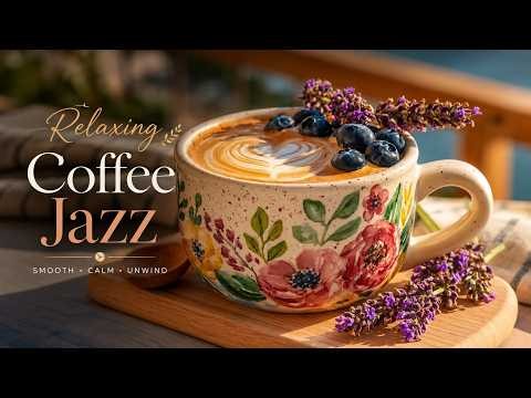 Relaxing coffee jazz music for a cozy coffeehouse music vibe and elegant cafe ambience for study