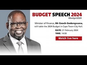 Budget Speech 2024 | 21 February 2024 | PresidencyZA #Budget2024