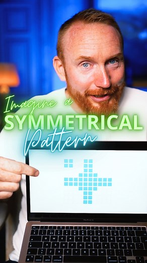 How did you solve the test?🧠 And do you think it predicts you correctly?🧐 #psychology #psychologicaltest #mindgame #experiment #psychologicalexperiment #symmetricalpattern #symmetry #personalitytypes | David JP Phillips