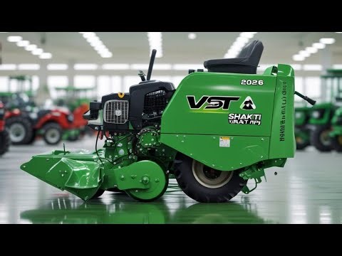 2026 VST Shakti Virat 15 HP Power Tiller | Powerful machine for farmers | Complete information in...