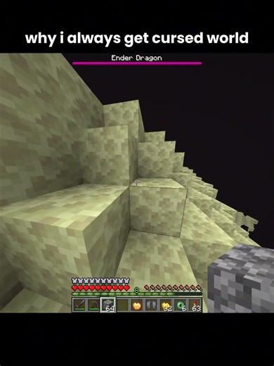 why i always get cursed world #minecraft #javaisawesome #contentcreation #gaming #minecraftyoutuber