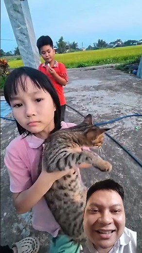 meow meow meow wash the cat's face 😂 #comedy #cuoncuoncon #cuoichutthoi #funny #vuichoichongcon #...