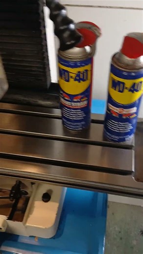 cleaning my milling machine pm25mv #diy #tools #wd40
