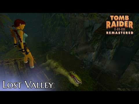Tomb Raider 1 Remastered ALL SECRETS - Level 3 - Lost Valley |PS5|