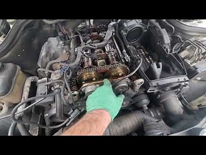 P0101 Mercedes w203 și inlocuit garnitură capac culbutori.