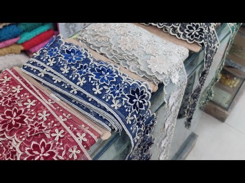 Premium Zari Velvet Trim | Soft Borders with Shimmering Zari Lines