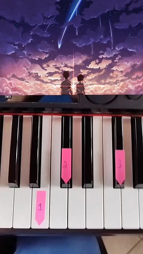 Your Name Easy Piano Tutorial