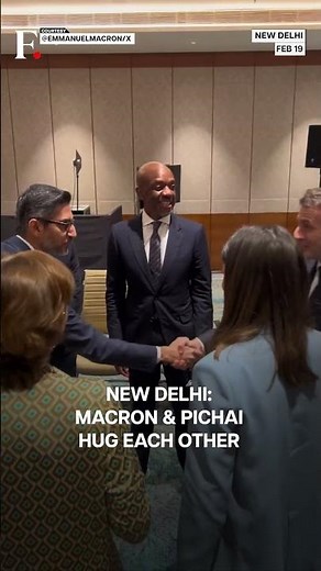 India AI Summit: Macron Meets Google's Sundar Pichai in New Delhi | Subscribe to Firstpost | N18G