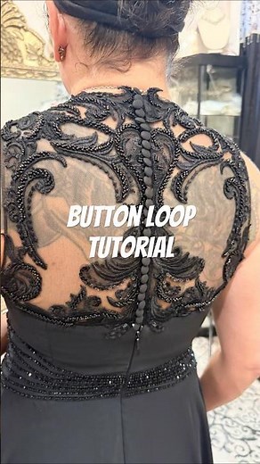 Best Button Loop Tutorial for the Wedding Day #weddingdressadvice #weddingday #weddingtips #weddings