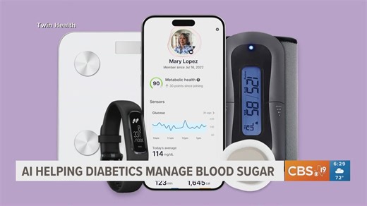 AI helps diabetics manage blood sugar
