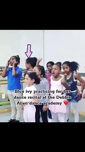 Blue Ivy Carter Dancing Practice at Debbie Allen Dance Academy
