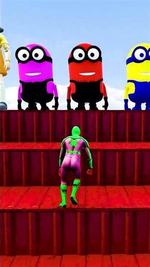 GTA 5 Epic Water Ragdolls | Spider-Man Jumps / Fails ep.17428 #shorts