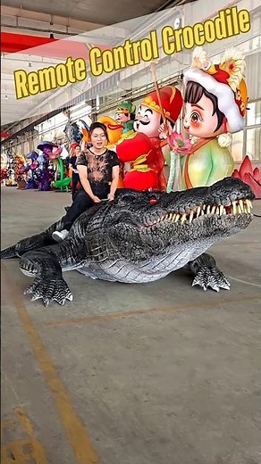 Remote Control Animatronic Crocodile