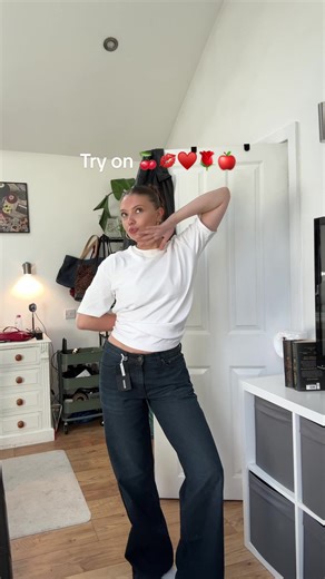 Replying to @user5859519160619 not sure about the second trousers tbh #vinted #tryon #tryonhaul #thrifting #fashion