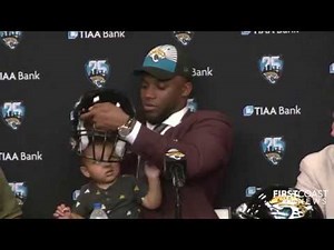 Josh Allen's baby adorably steals the spotlight in his Jaguars introductory press conference