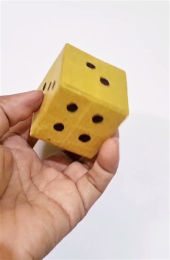 How to make paper Dice #paper craft #diycrafts #shorts #papercutting #youtubeshorts