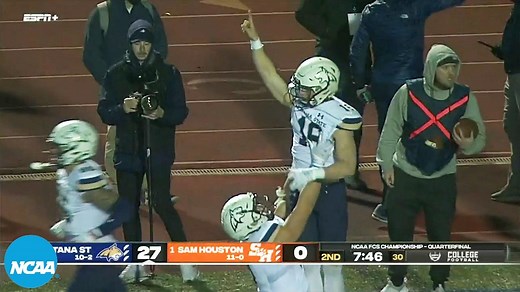 Montana State eliminates No. 1 Sam Houston State in FCS quarterfinals