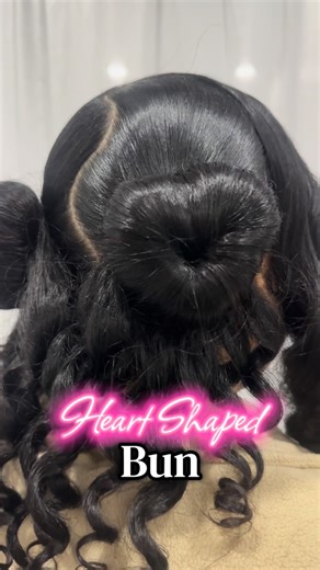 Port St. Lucie Hairstylist on Instagram: "Heart Shaped Bun Tutorial 💌 Valentines Day Hairstyle ❤️ Text 305-771-5772 to book 🤌🏽 #pslhairstylist #fortpiercehairstylist #valentinesinspo #buntutorial #valentinesdayhair"