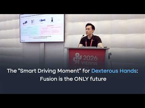 The “Smart Driving Moment” for Dexterous Hands: Fusion is the ONLY future.