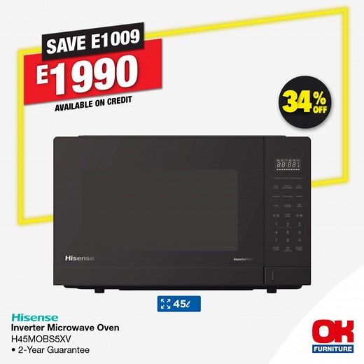 The wait’s over! 🛋️ From base sets to smart tv's we've got it all — our Black Friday prices are out and they’re 🔥​ See for yourself 👉 https://brnw.ch/21wXLlJ *Ts &C's Apply* | OK Furniture Swaziland