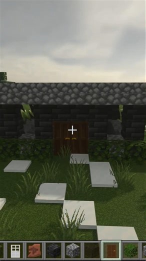 🪨 Minecraft Toshdan Uy Qurdim! | Easy Stone House Tutorial