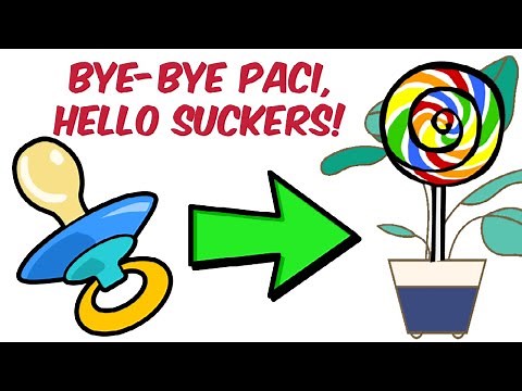 Fun Way to say Good-Bye to Pacifiers! Plant them and “Grow” Suckers!