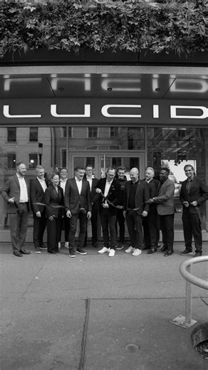 18K views · 433 reactions | Zurich, you showed up. ​⚡ Thank you for celebrating the opening of our newest Lucid Studio. The journey continues. ​ #CompromiseNothing | Lucid Motors | Facebook