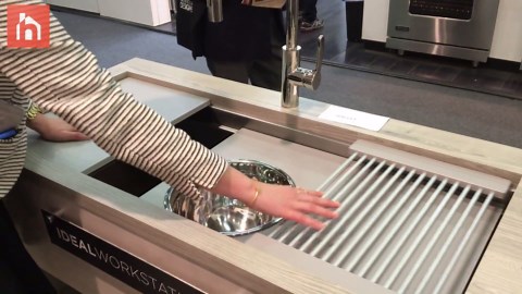 The Galley Kitchen Sink Workstation