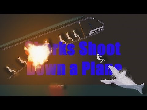 Sharks Shoot Down a Plane and Everyone Dies in People Playground